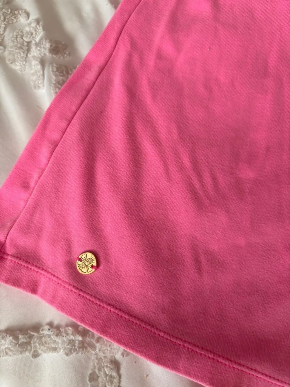Lily Pulitzer Bright Pink Tee Girls Large